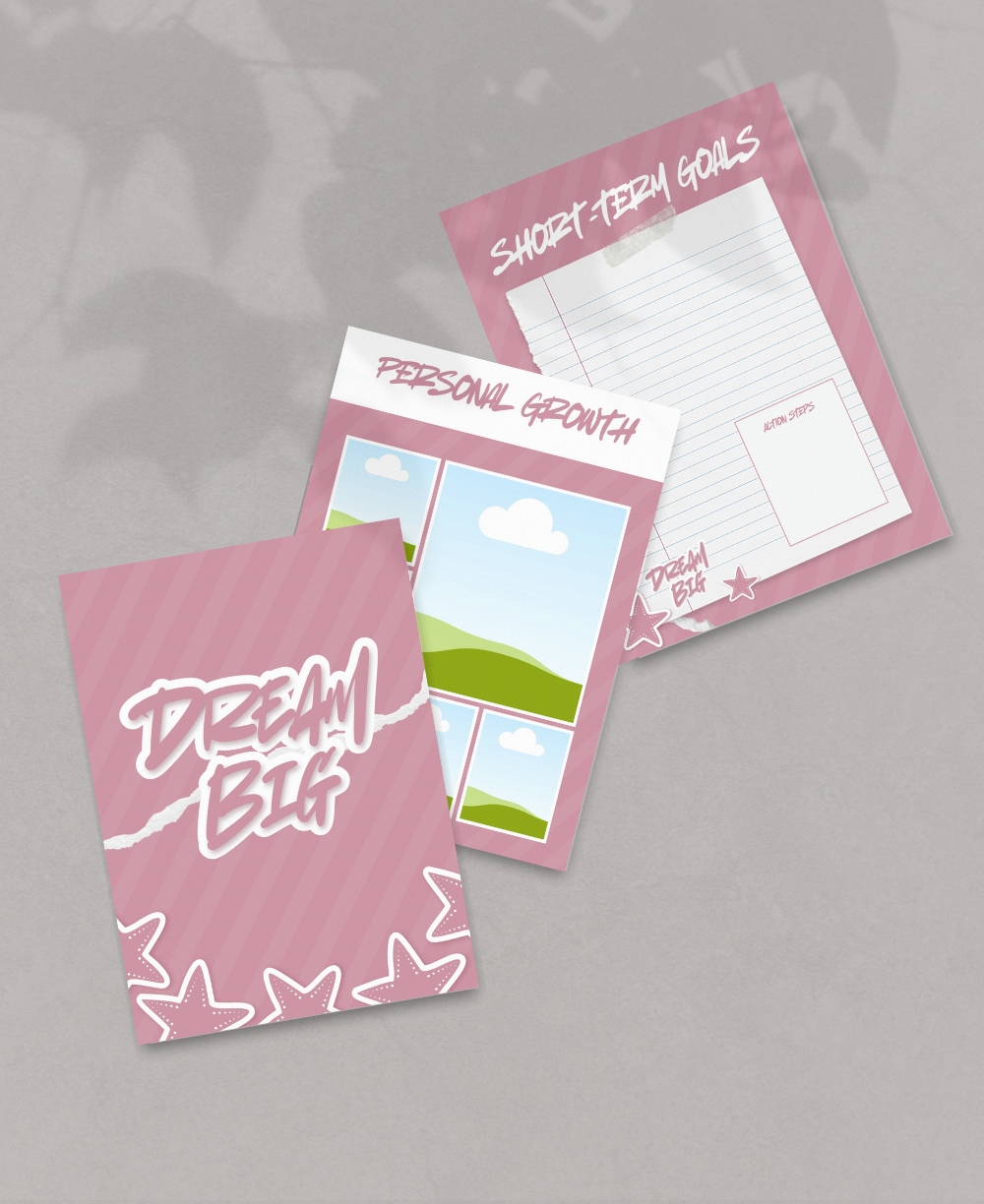 Vision Board for Teens Mock Up