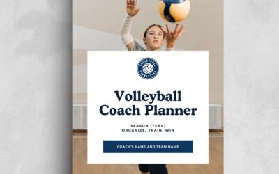 Volleyball Coach Planner Printable