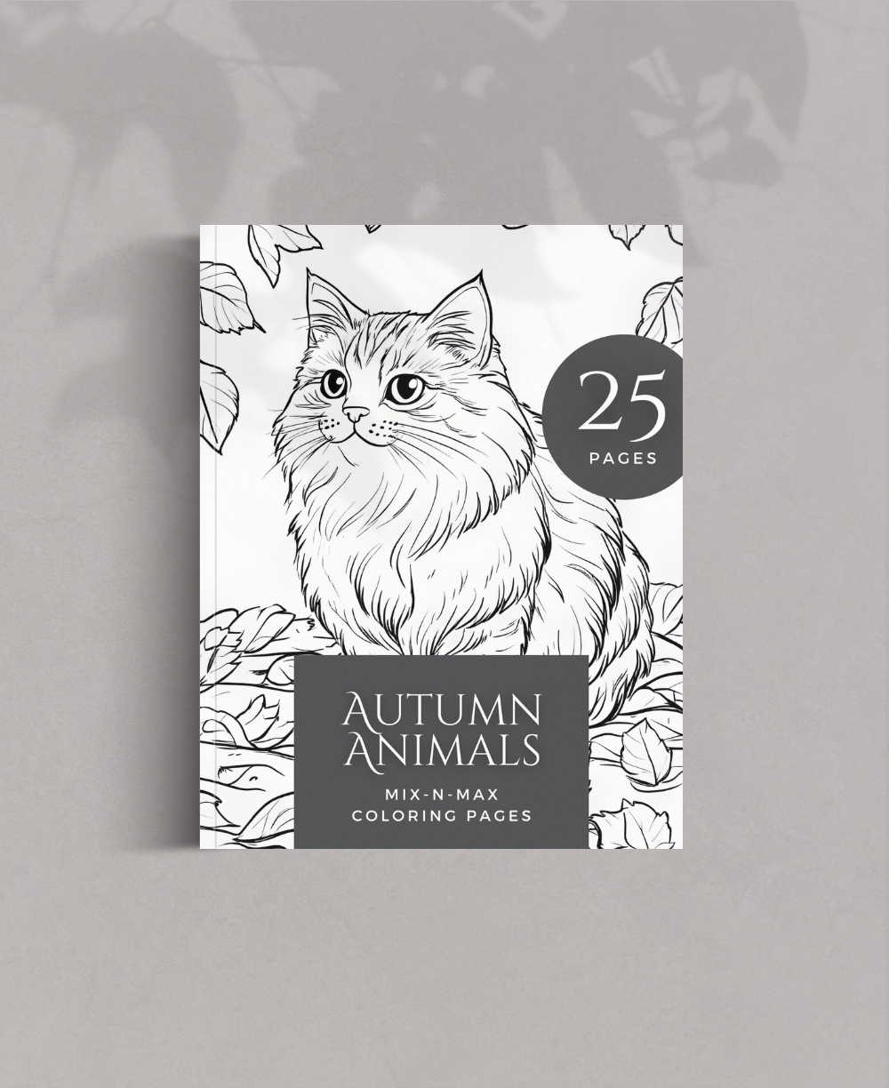 Fall coloring pages Mock Ups