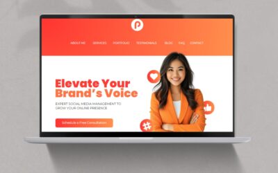 Social Media Agency Website Template