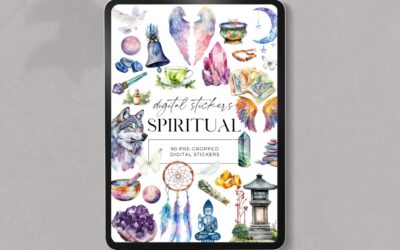 Spiritual Themed Digital Stickers