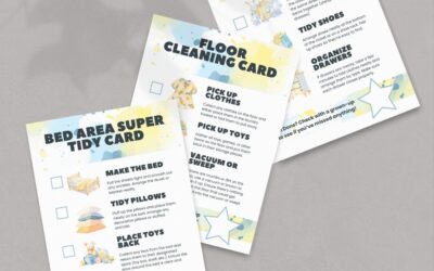 Editable Kids Room Cleaning Checklist