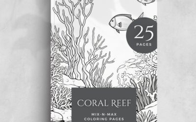 Coral Reef Coloring Book
