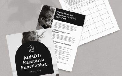 Executive Functioning Worksheets ADHD