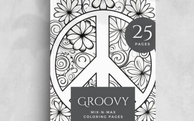 Groovy Coloring Book