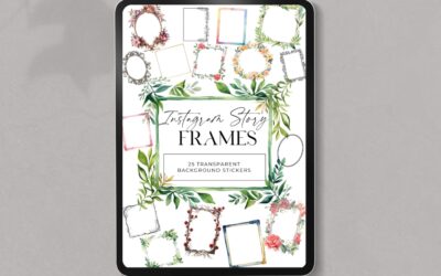 Instagram Story Stickers Frames