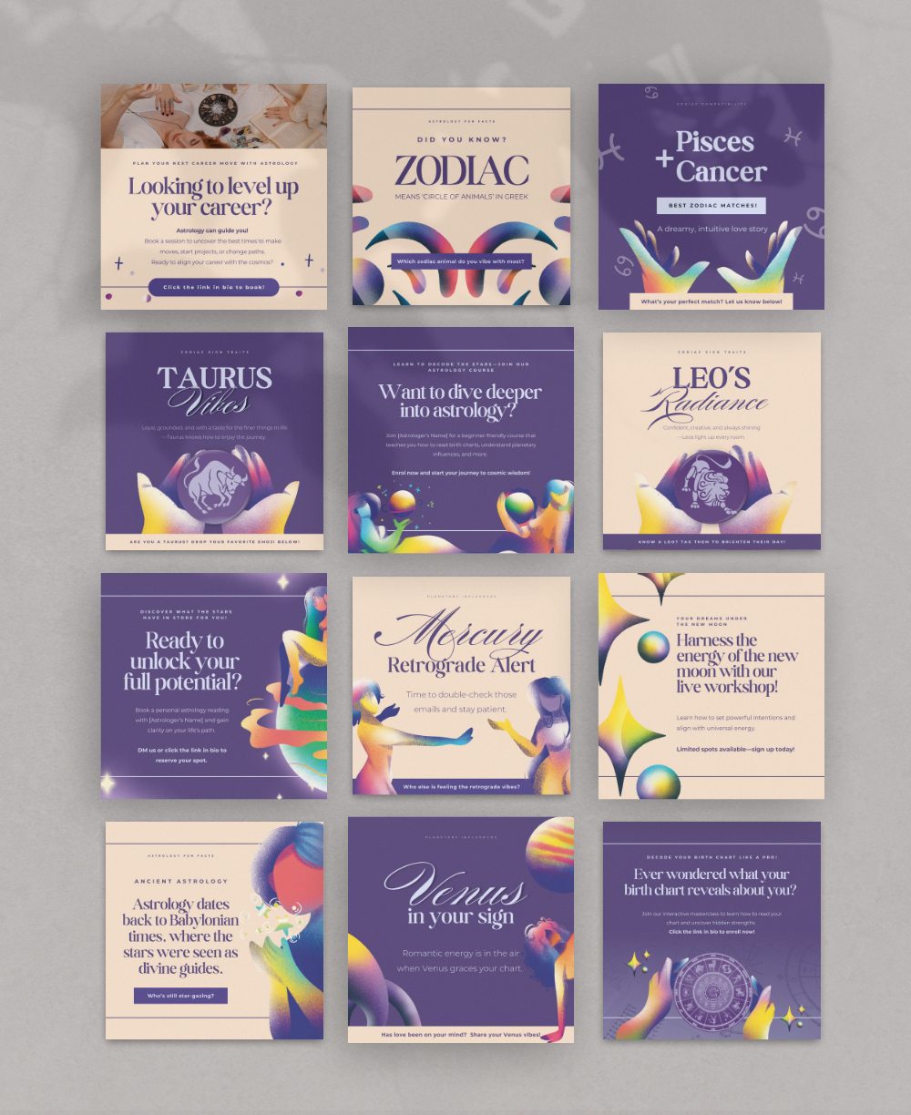 ASTROLOGY Social Media Mock Up