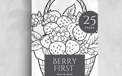 Berry First Coloring Book