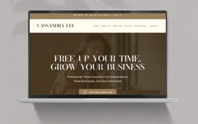 Virtual Assistant Website