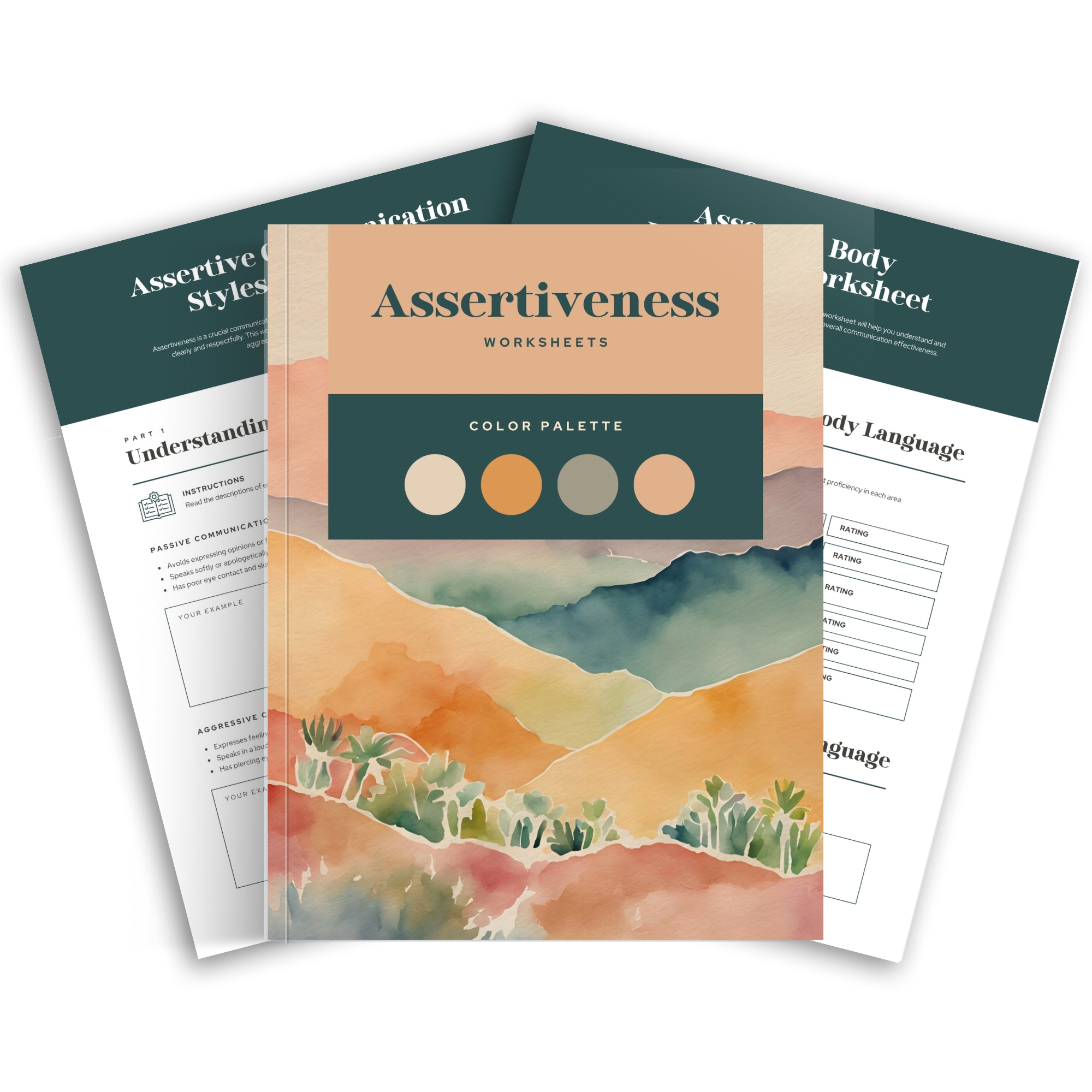 Worksheets Assertiveness Mock Up