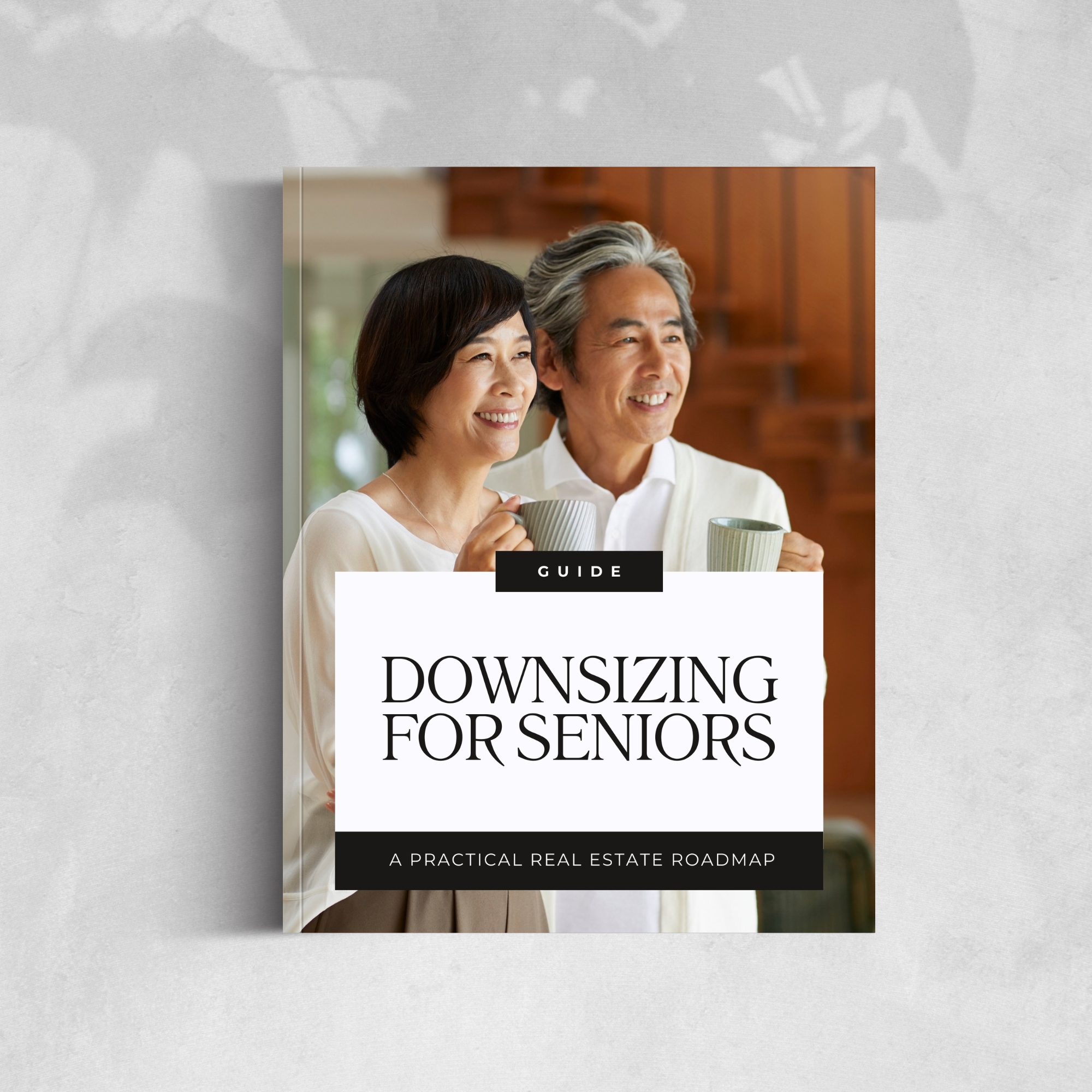 Downsizing Guide Senior Real Estate ebook Mock Up