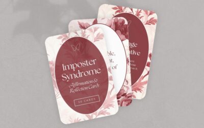 Imposter Syndrome Affirmation & Reflection Cards