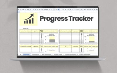Business Goal Setting Google Sheet