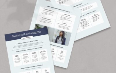 Motivational Interviewing Cheat Sheet