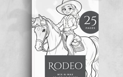 Rodeo Coloring Book