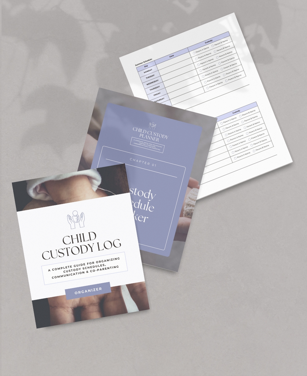 Child Custody Log Mock Up