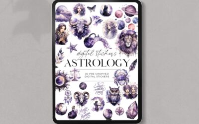 Digital Stickers Astrology