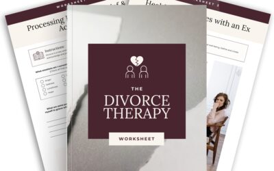 Divorce Therapy worksheets