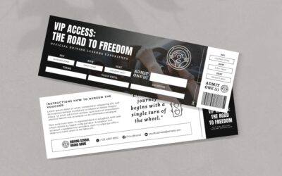 Driving Lesson Voucher Printable