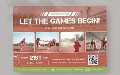 Track And Field Banner