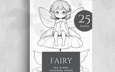 Fairy Coloring Book