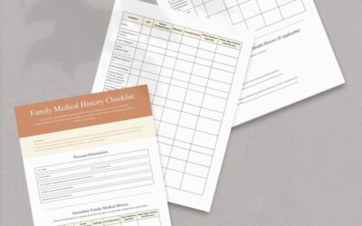 Family Medical History Checklist