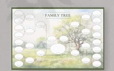 Family Tree Template 5 Generation