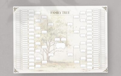 Family Tree Template 8 Generation