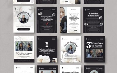 Podcast Instagram Templates