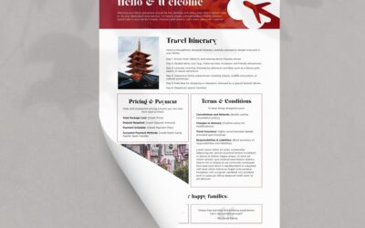 Travel Advisor Proposal Template