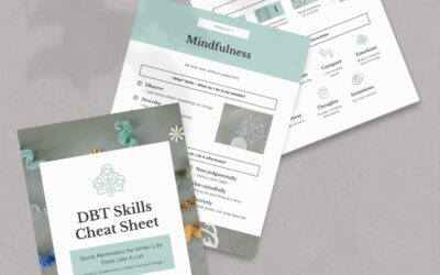 DBT Cheat Sheet Printable
