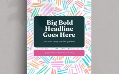 Canva Ebook Template Colorful