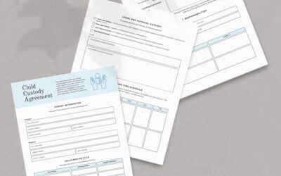 Child Custody Agreement Template