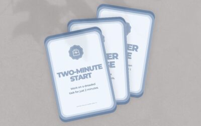 Coping Skills Cards Adults