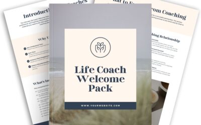 Life Coach Welcome Pack