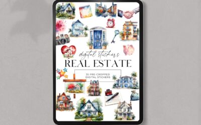 Real Estate Planner Stickers