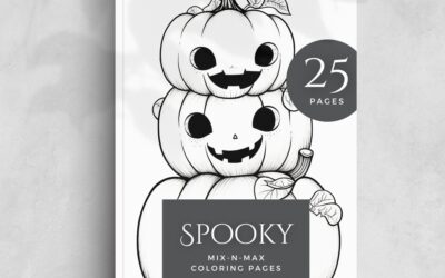 Spooky Moments Coloring Book