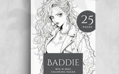 Baddie Coloring Book