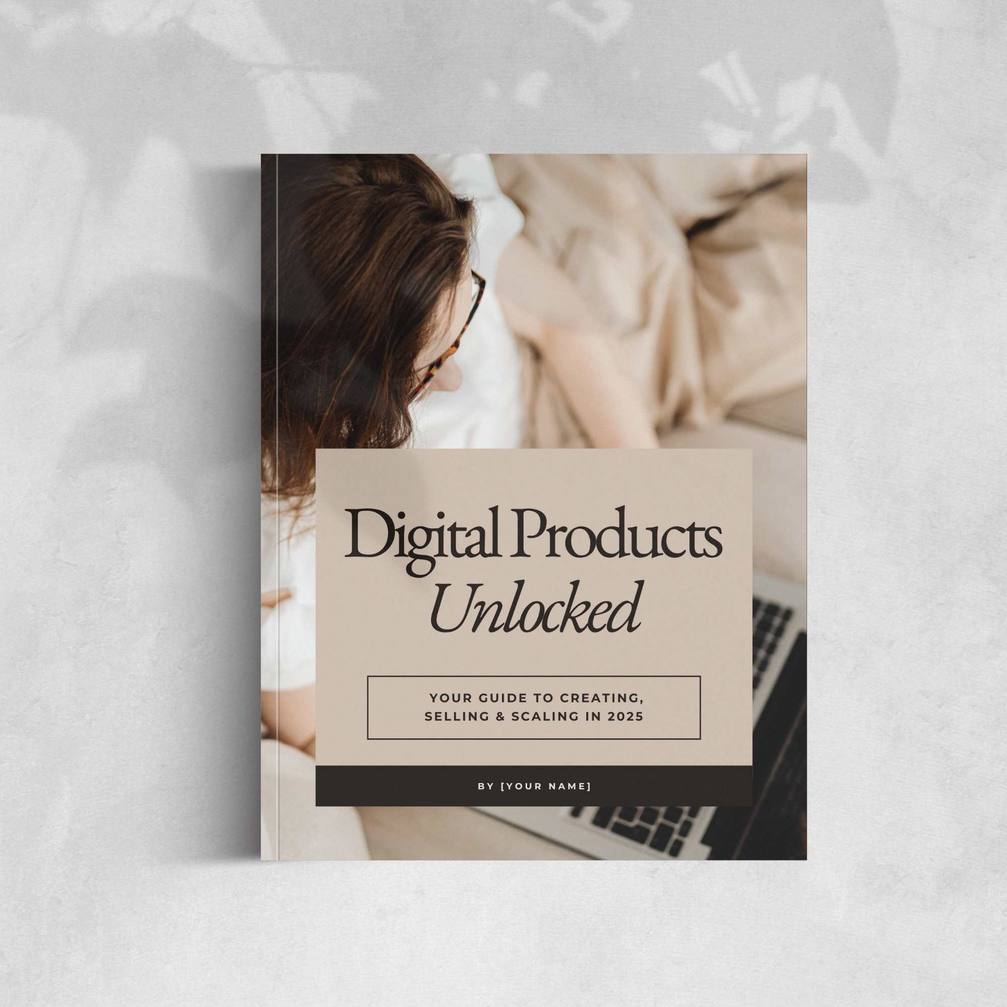 Digital Products eBook Mock Up