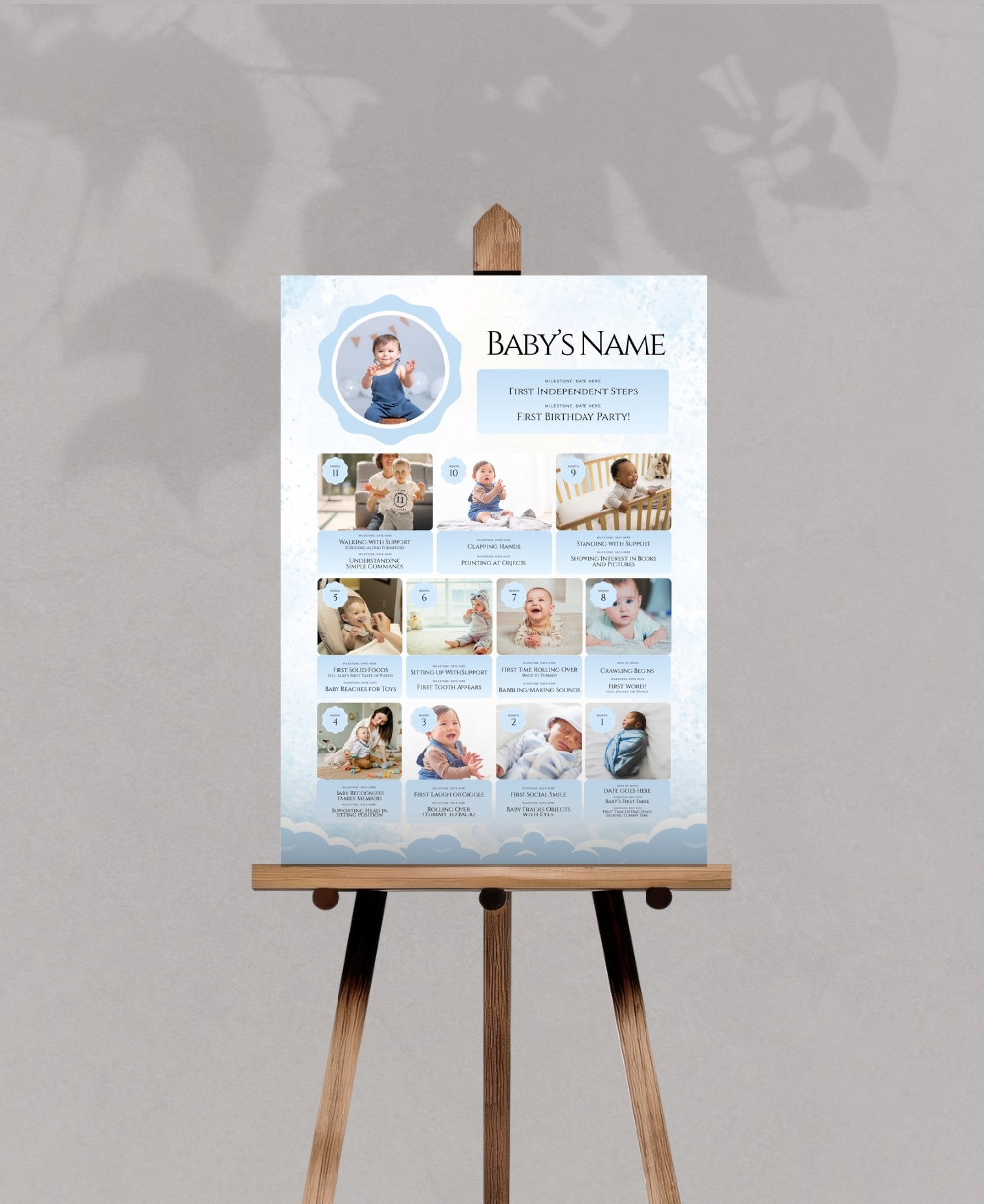 Milestone Board Mock Up