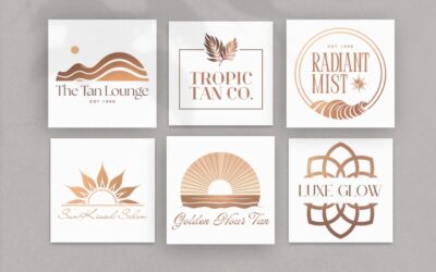 Spray Tan Business Logo