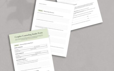 Counseling Intake For Couples