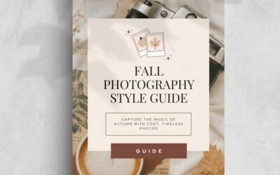 Photography Style Guide Fall