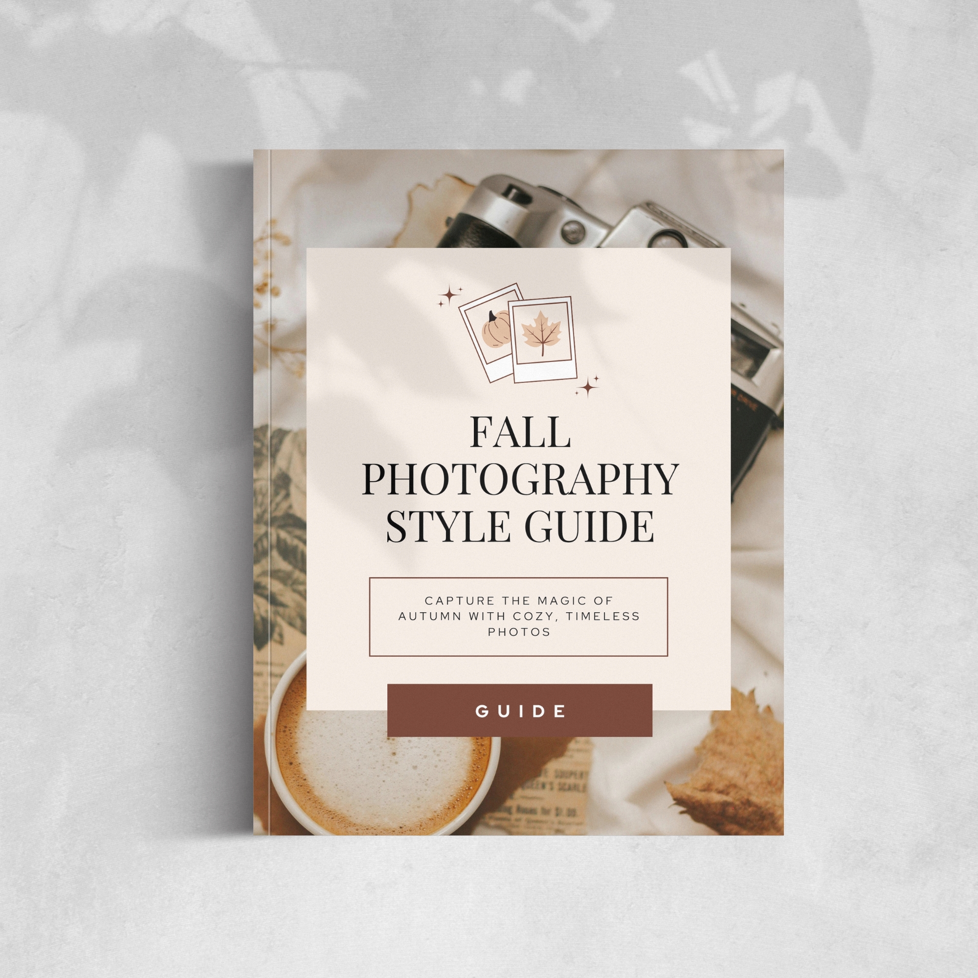 Photography Style Guide Fall Mock Up