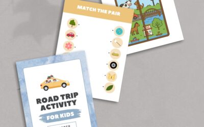Road Trip Planner Activity For Kids