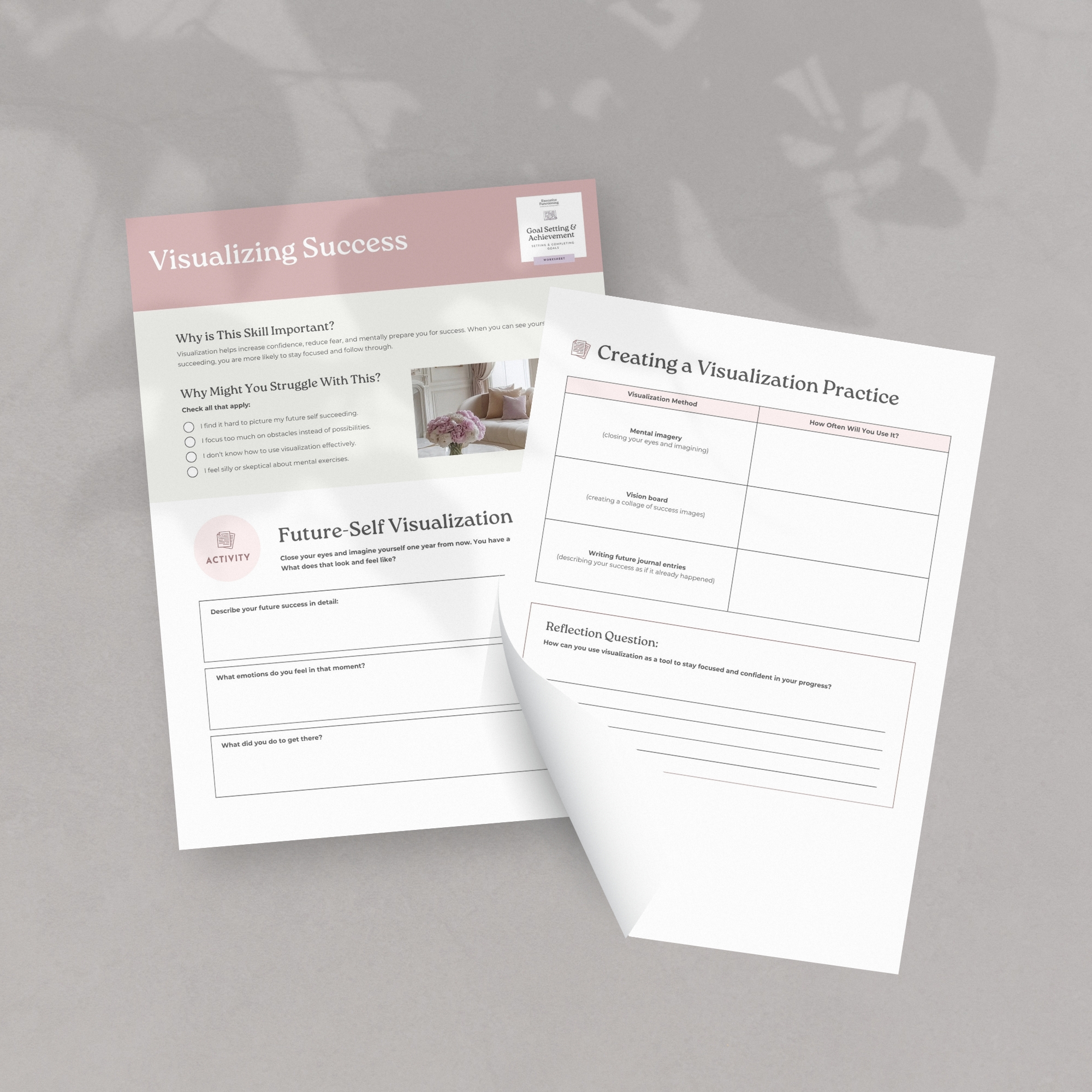 _Visualizing success worksheet mock up