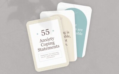 Anxiety Coping Statements