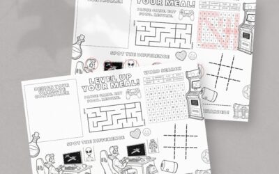 Gaming Activity Placemat