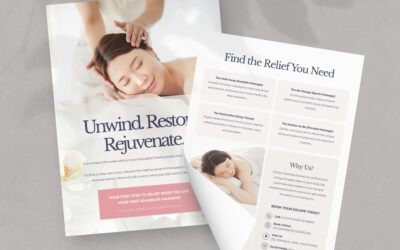 Massage Therapy Flyer