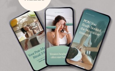 Massage Therapy Reels